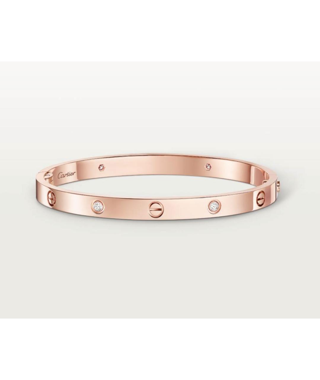 CARTIER Золотой браслет из розового золота, фото 4