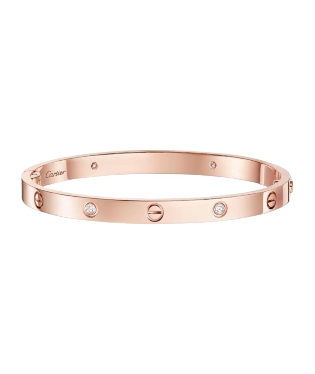 CARTIER Золотой браслет из розового золота, фото 1
