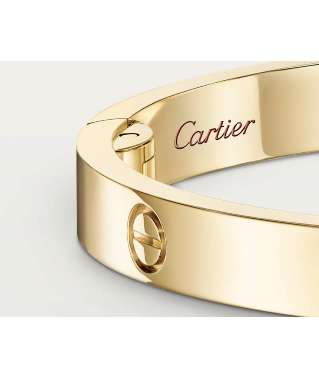 CARTIER Золотой браслет из желтого золота, фото 2