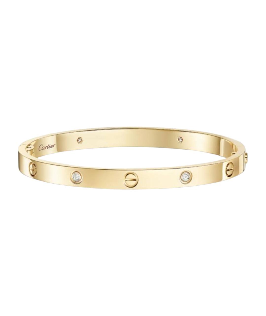 CARTIER Золотой браслет из желтого золота, фото 1