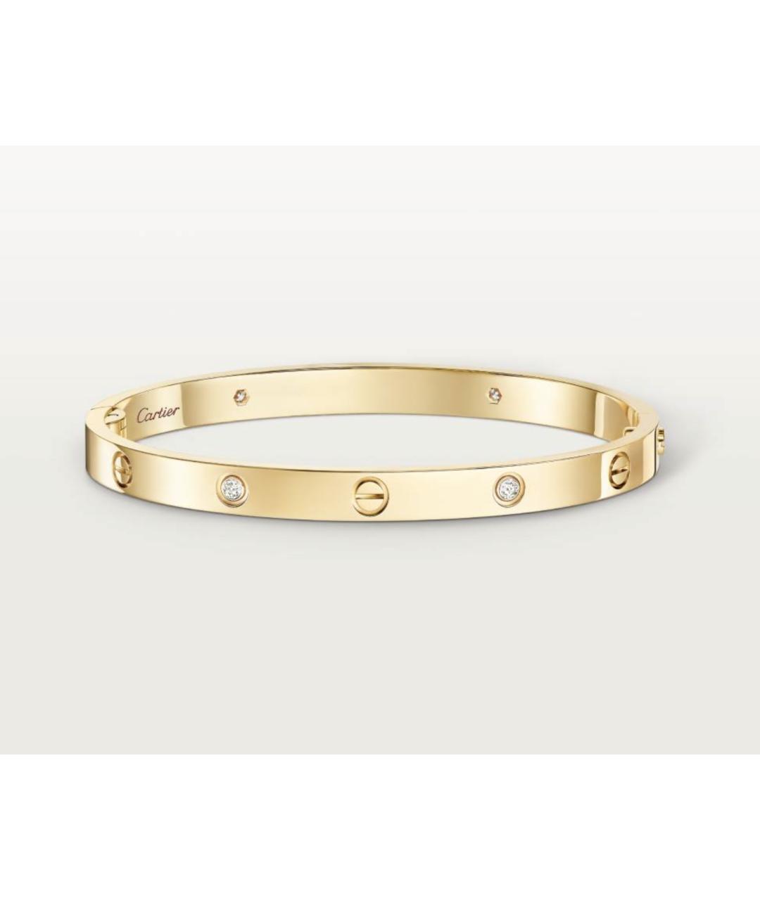 CARTIER Золотой браслет из желтого золота, фото 5
