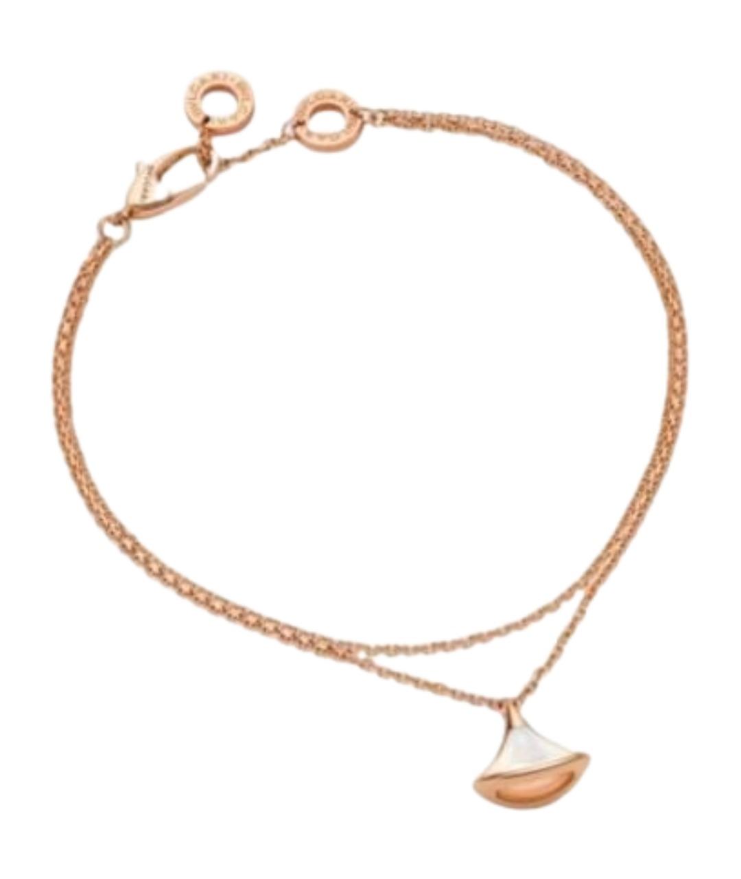 BVLGARI Золотой браслет из розового золота, фото 1
