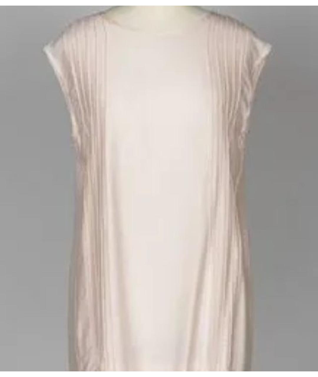 ANN DEMEULEMEESTER Коралловая вискозная майка, фото 4