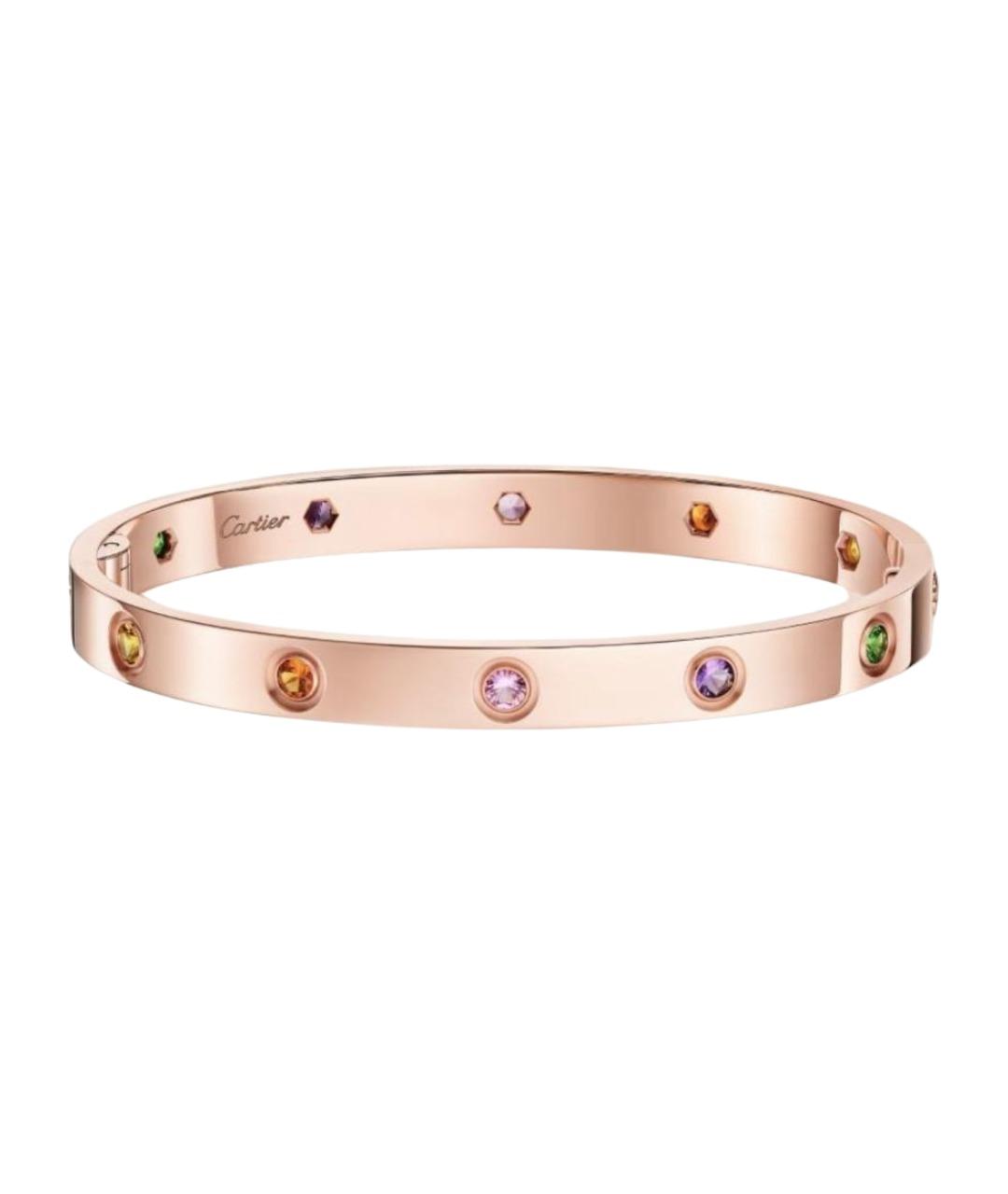 CARTIER Золотой браслет из розового золота, фото 1