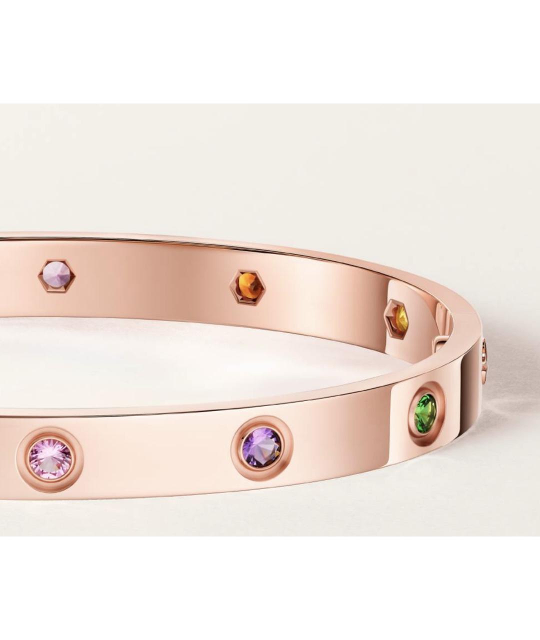 CARTIER Золотой браслет из розового золота, фото 2