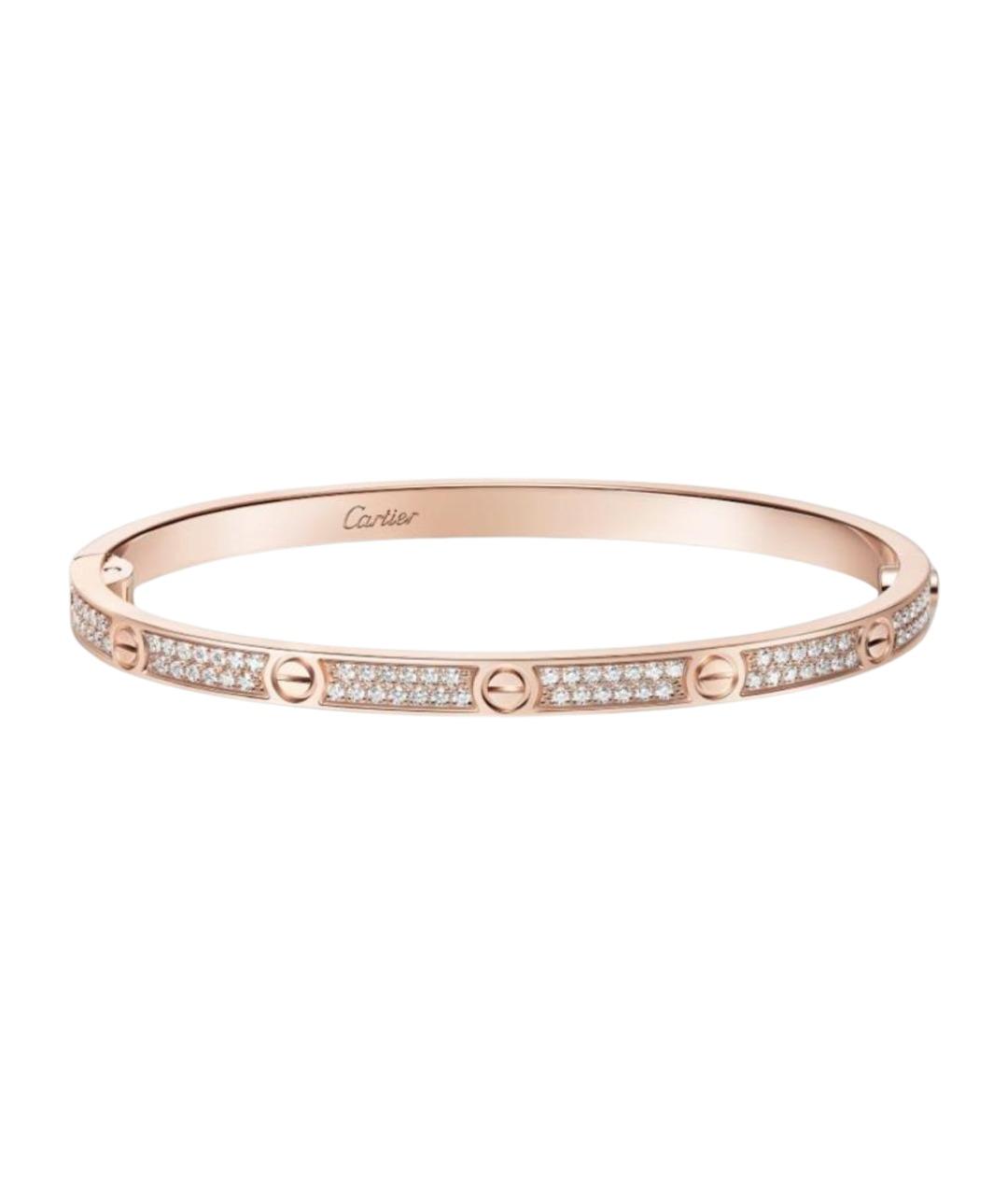 CARTIER Золотой браслет из розового золота, фото 1