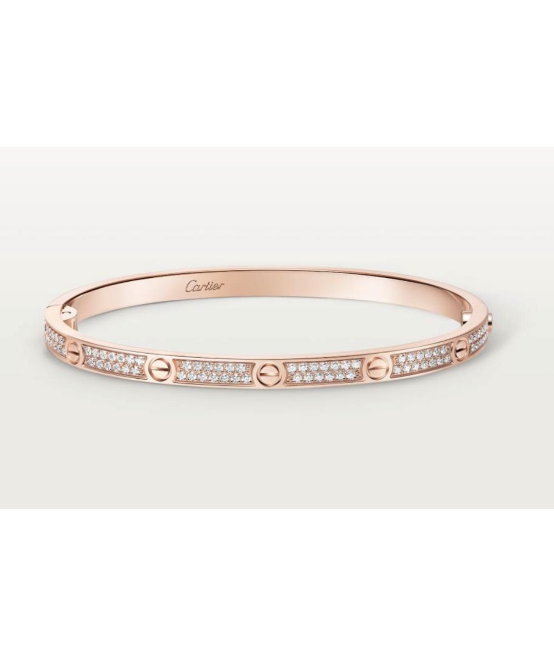 CARTIER Золотой браслет из розового золота, фото 3