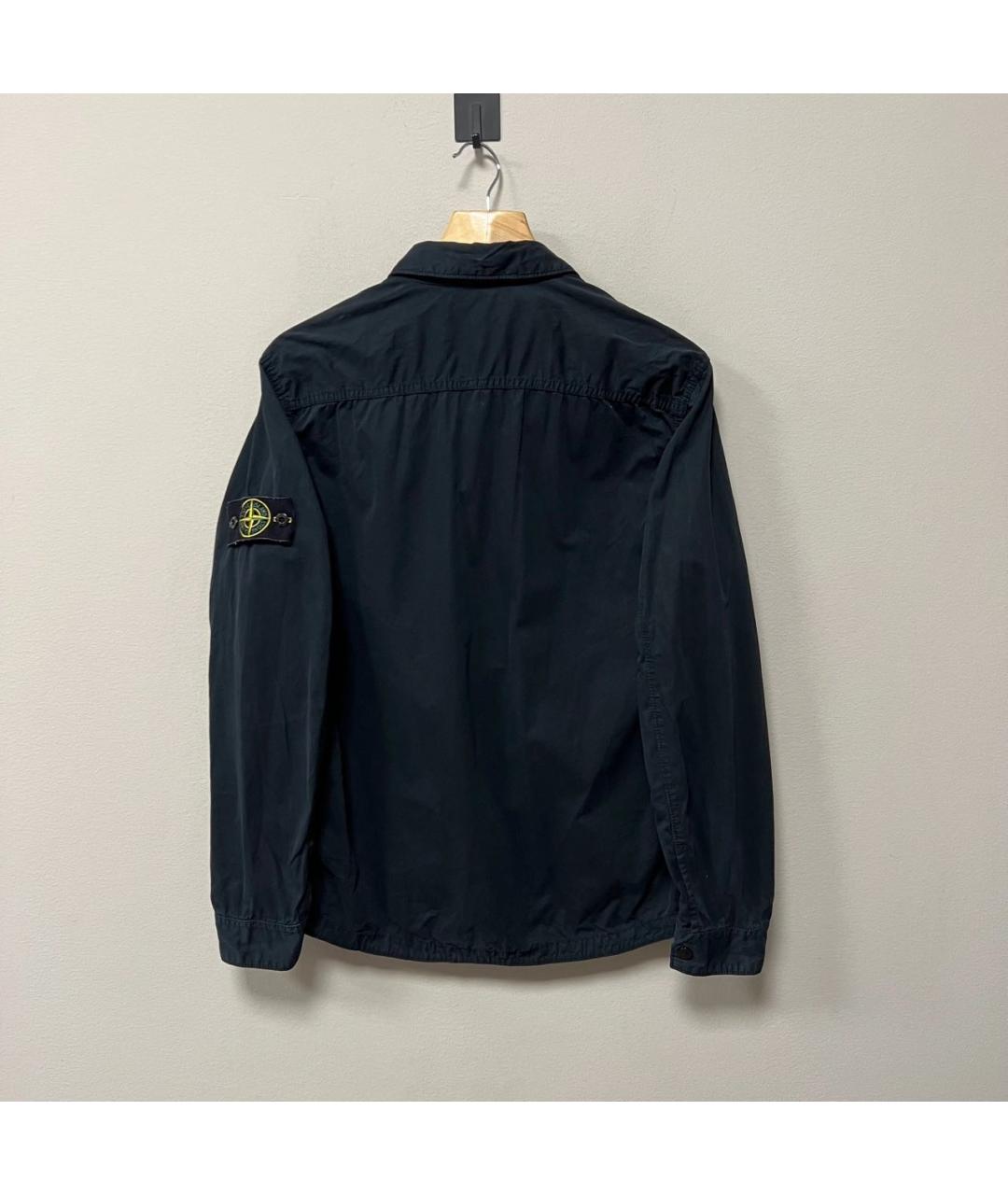 STONE ISLAND Темно-синяя куртка, фото 3