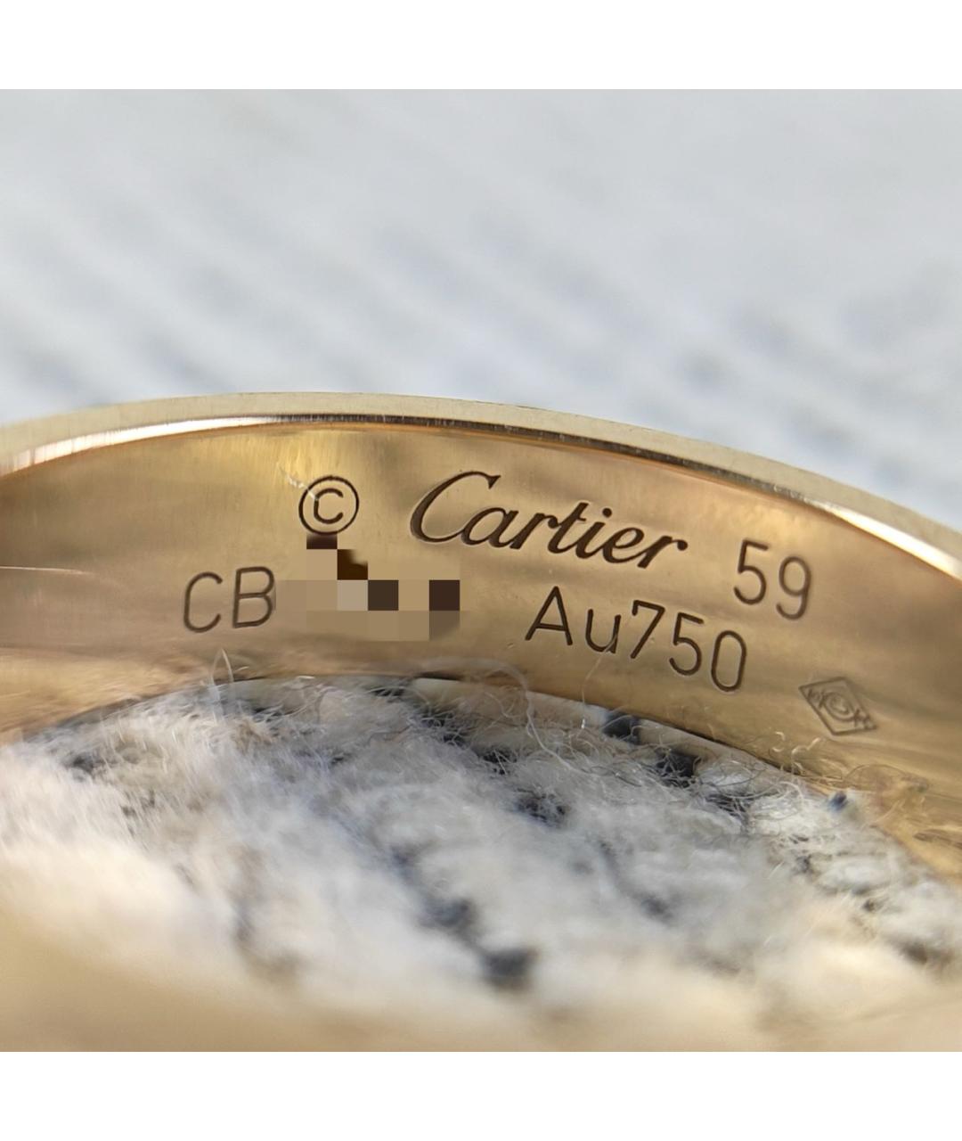 CARTIER Золотое кольцо из розового золота, фото 4