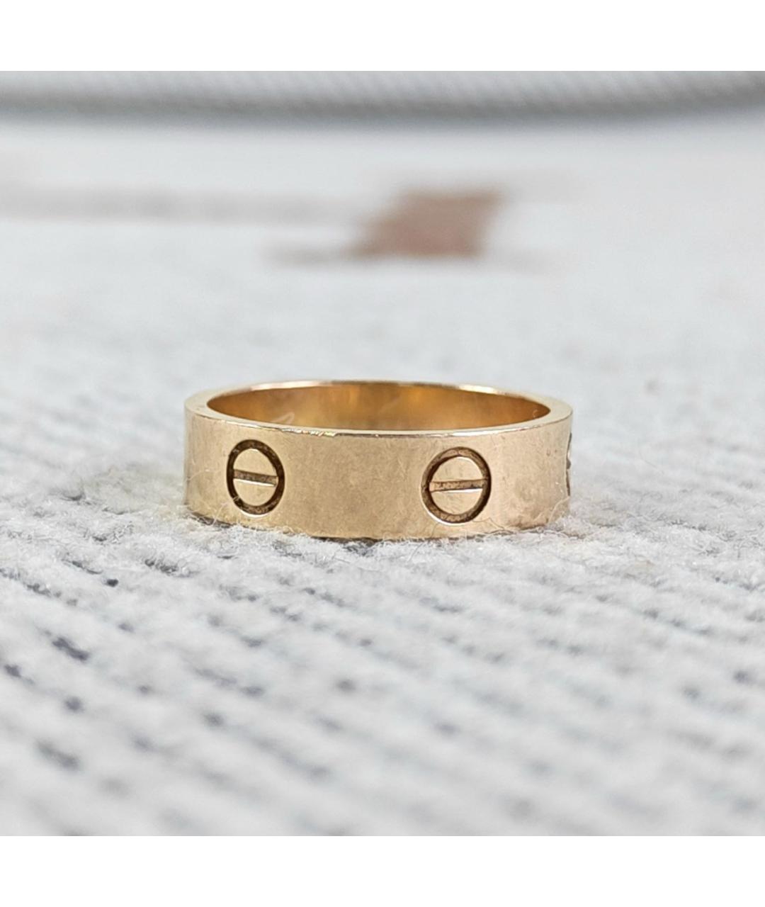 CARTIER Золотое кольцо из розового золота, фото 6