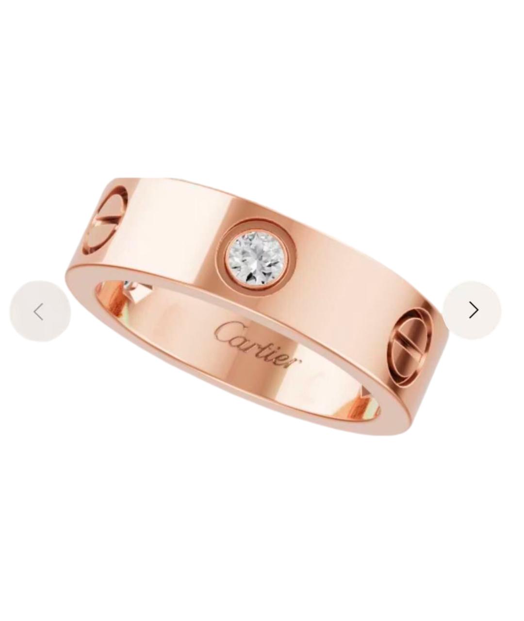 CARTIER Золотое кольцо из розового золота, фото 5
