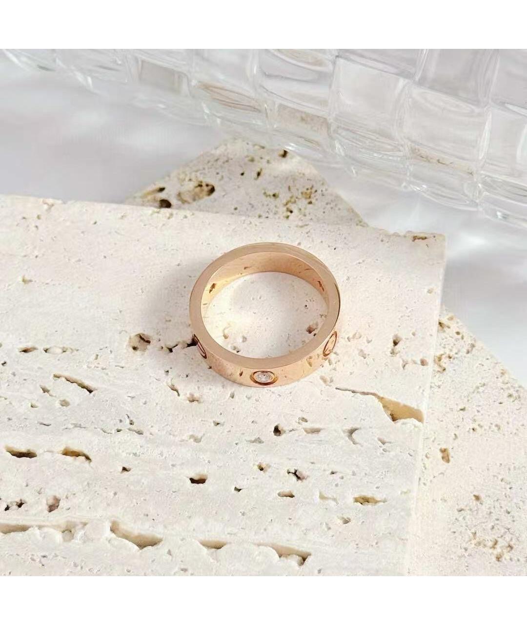 CARTIER Золотое кольцо из розового золота, фото 3