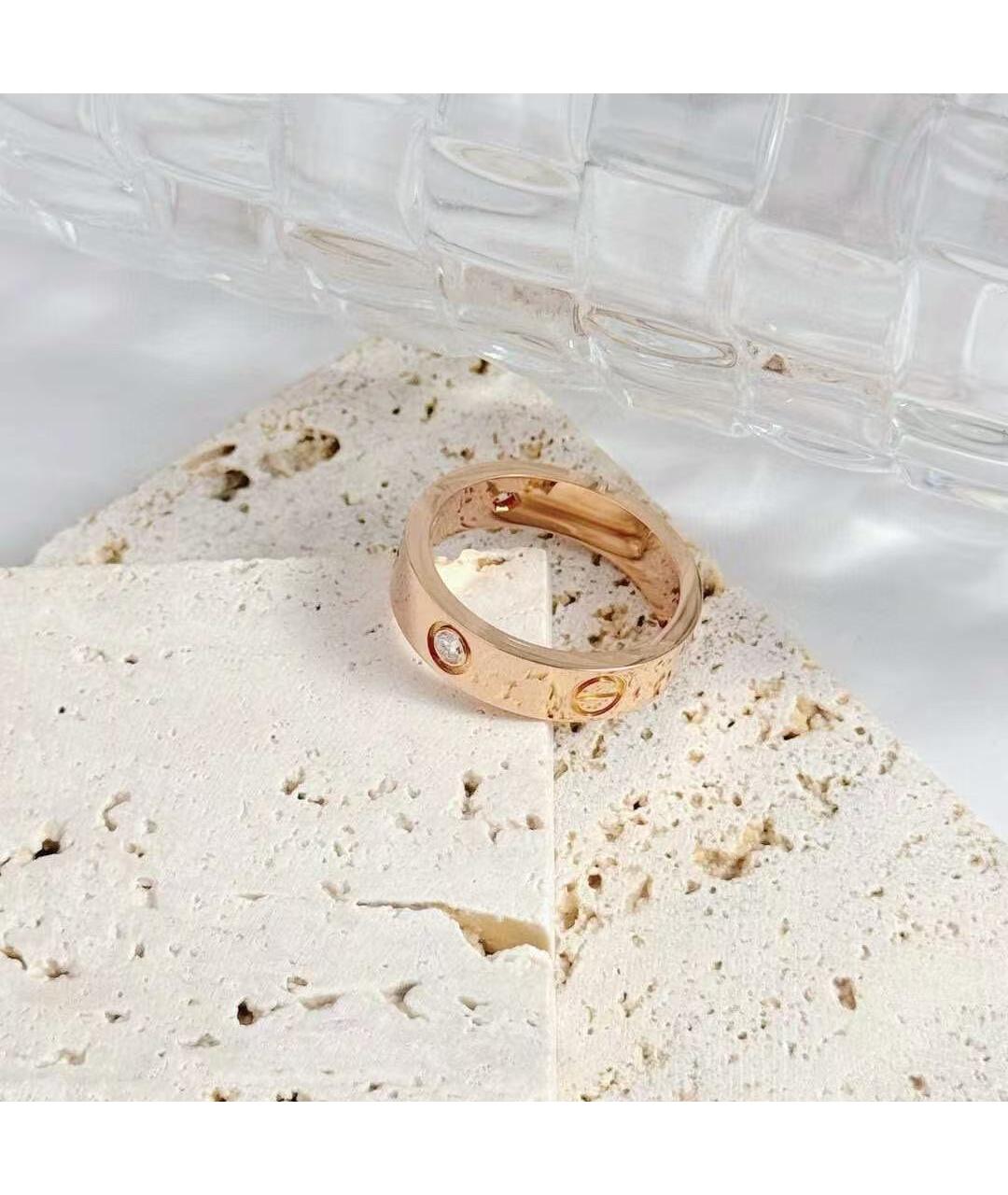 CARTIER Золотое кольцо из розового золота, фото 2