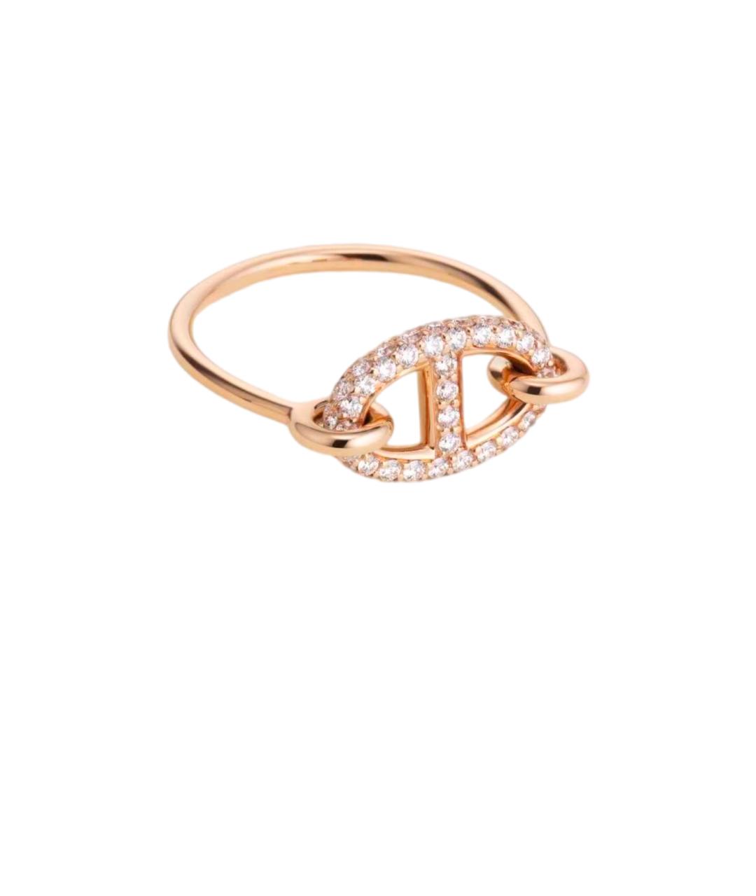 HERMES Золотое кольцо из розового золота, фото 6