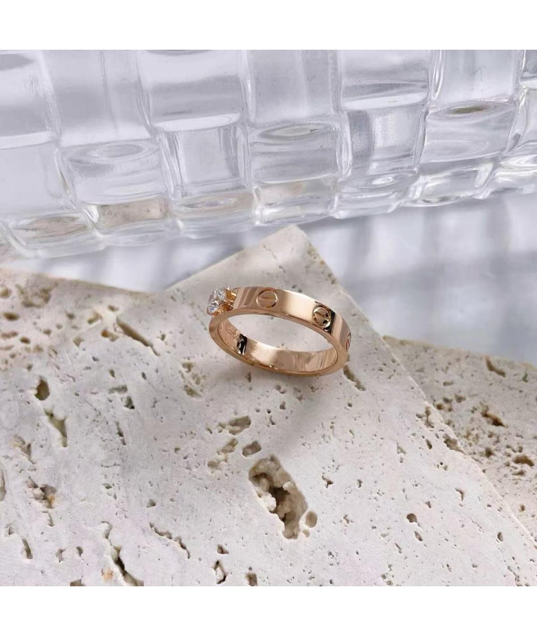 CARTIER Золотое кольцо из розового золота, фото 4