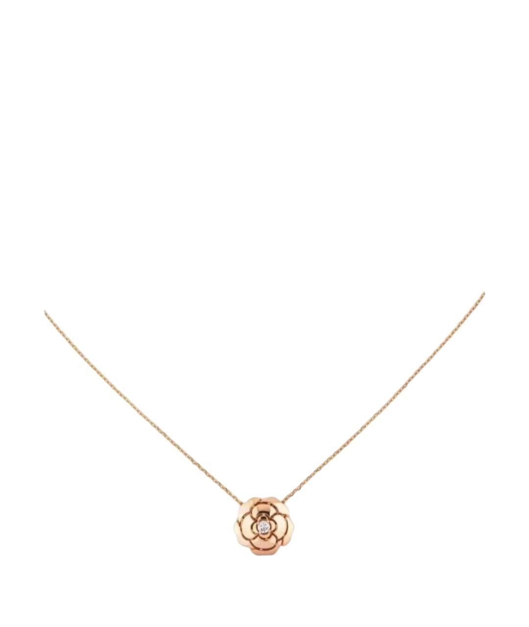 CHANEL Золотая подвеска из розового золота, фото 1