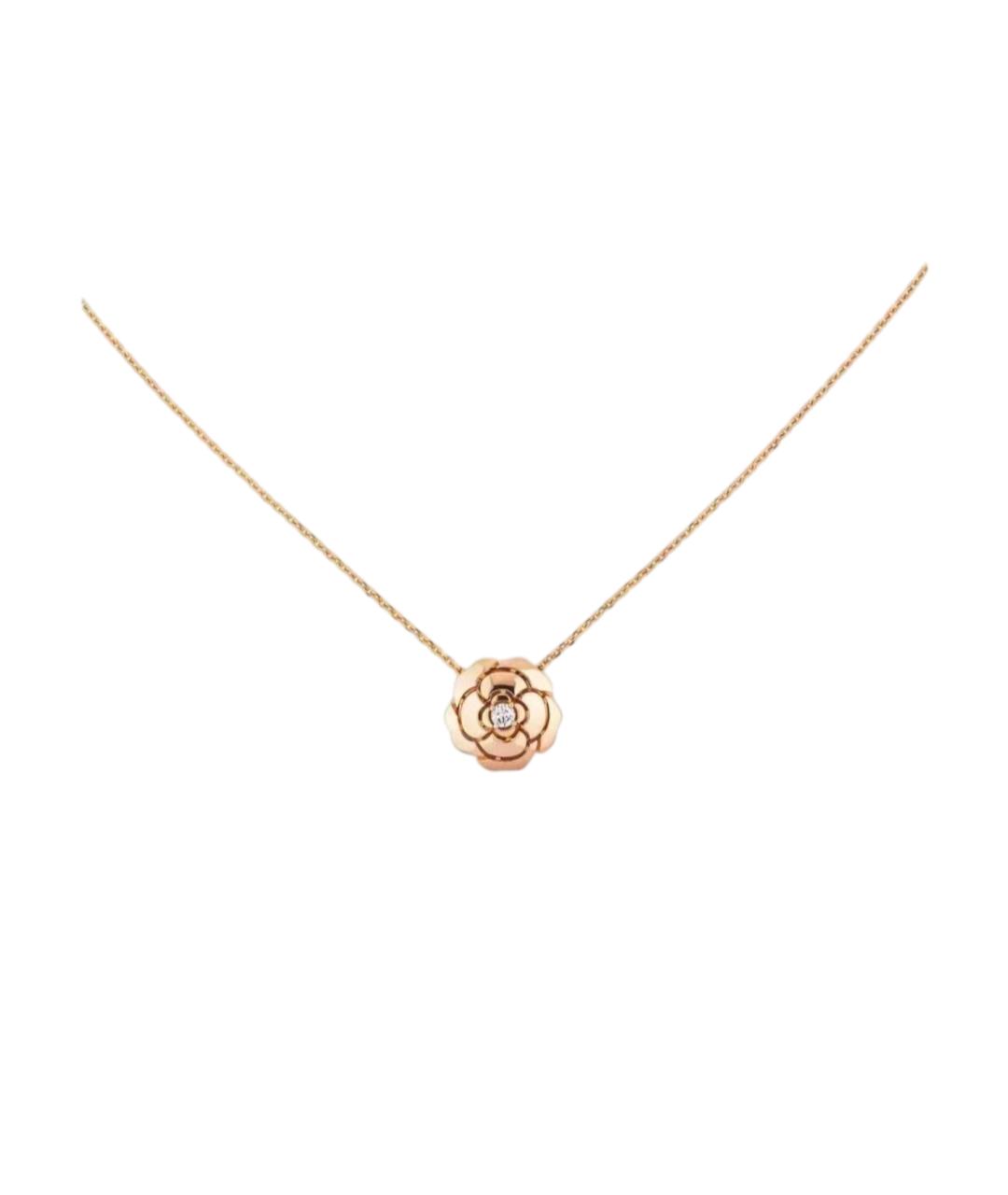 CHANEL Золотая подвеска из розового золота, фото 5