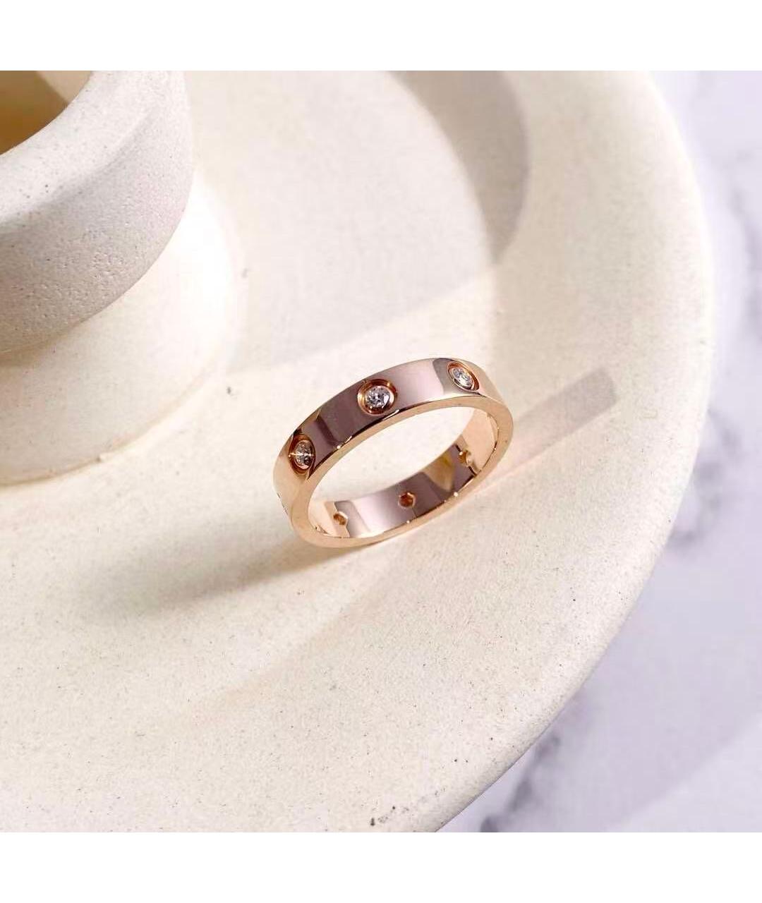 CARTIER Золотое кольцо из розового золота, фото 4
