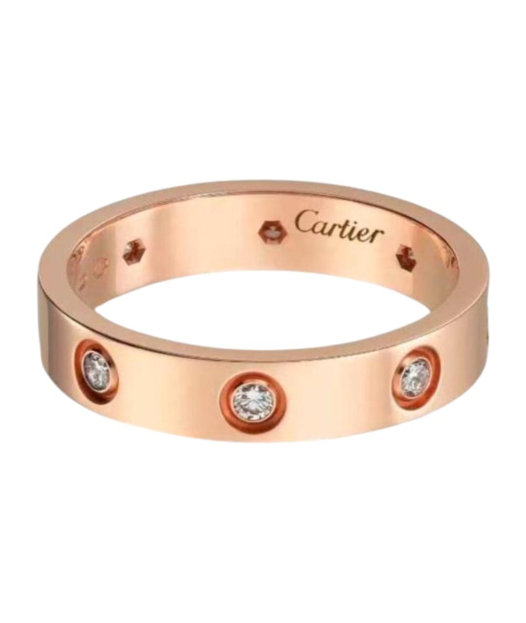 CARTIER Золотое кольцо из розового золота, фото 1