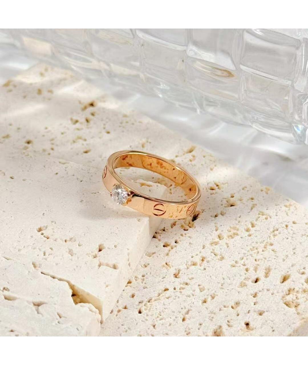 CARTIER Золотое кольцо из розового золота, фото 6
