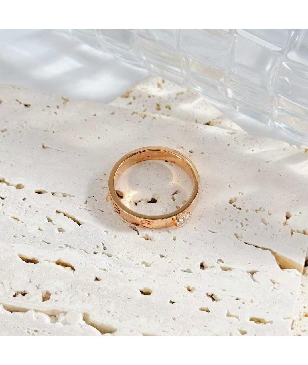 CARTIER Золотое кольцо из розового золота, фото 5