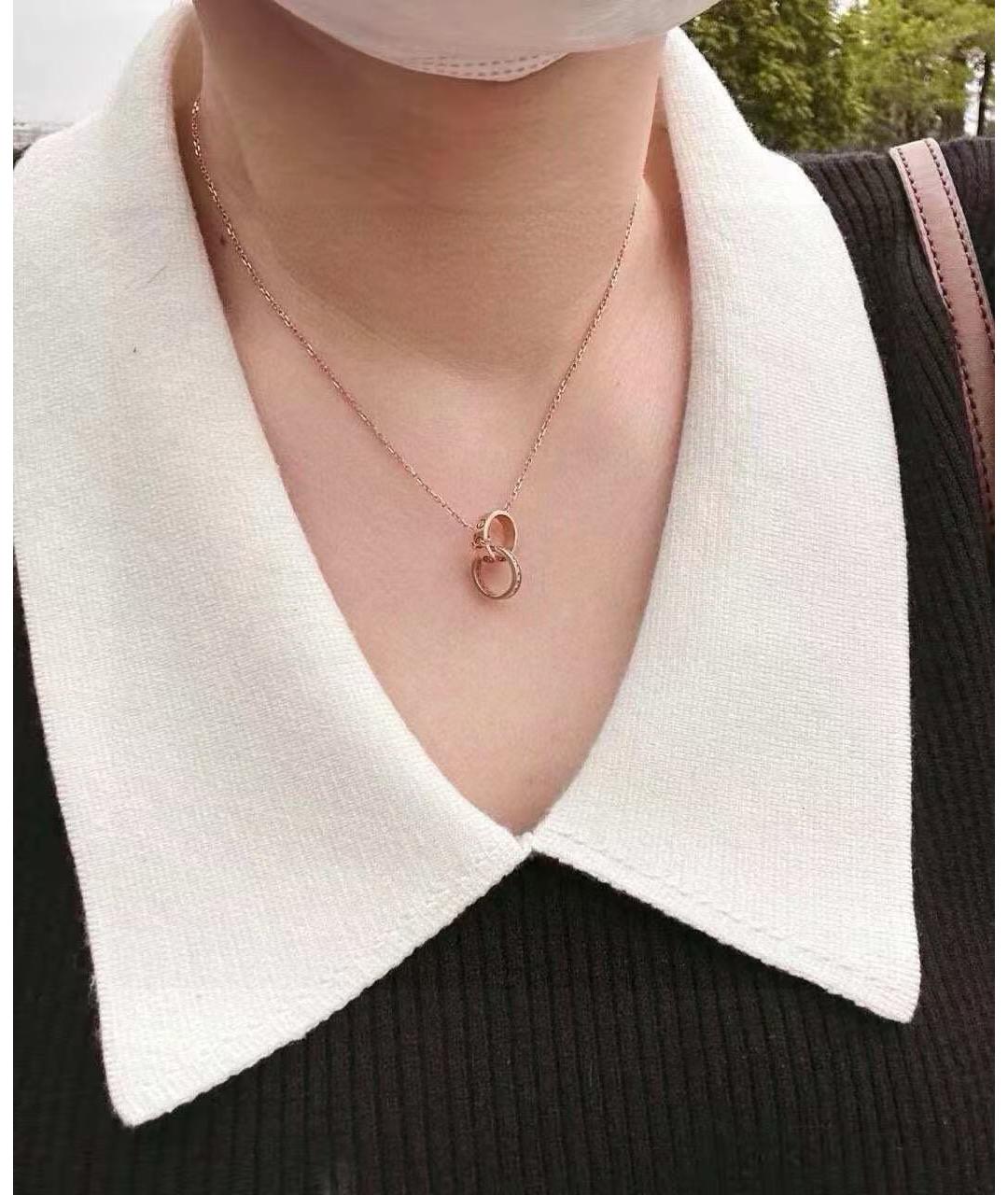 CARTIER Золотая подвеска из розового золота, фото 4
