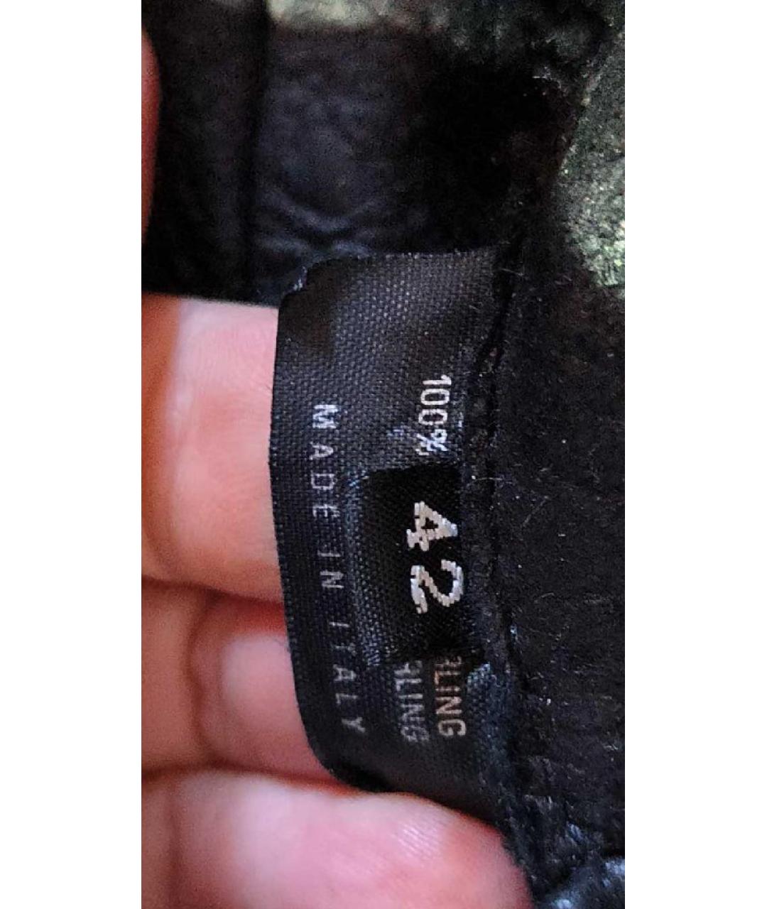 GUCCI Черная кожаная дубленка, фото 5