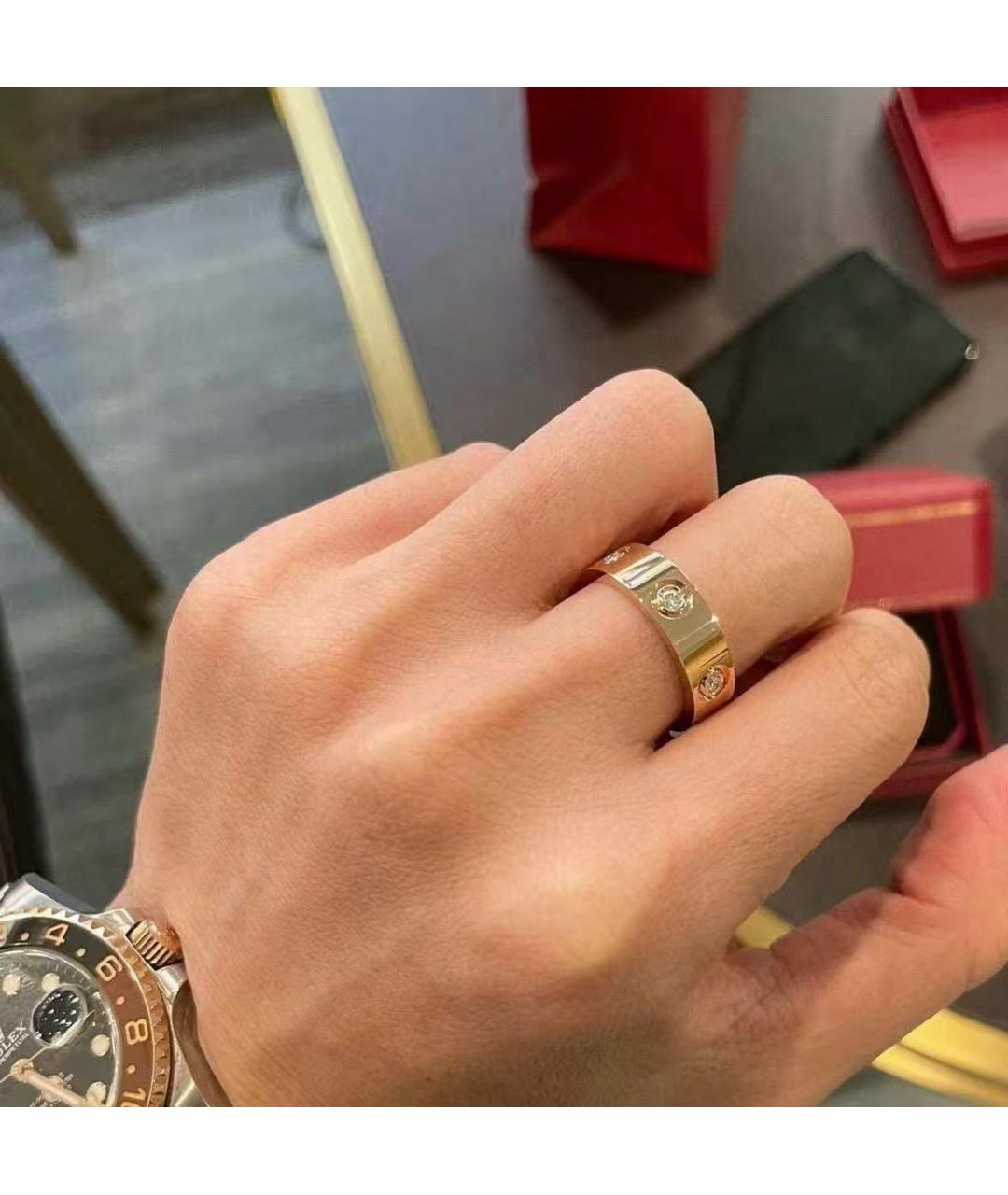 CARTIER Золотое кольцо из розового золота, фото 4