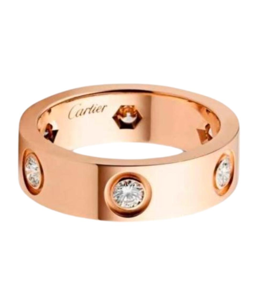 CARTIER Золотое кольцо из розового золота, фото 1