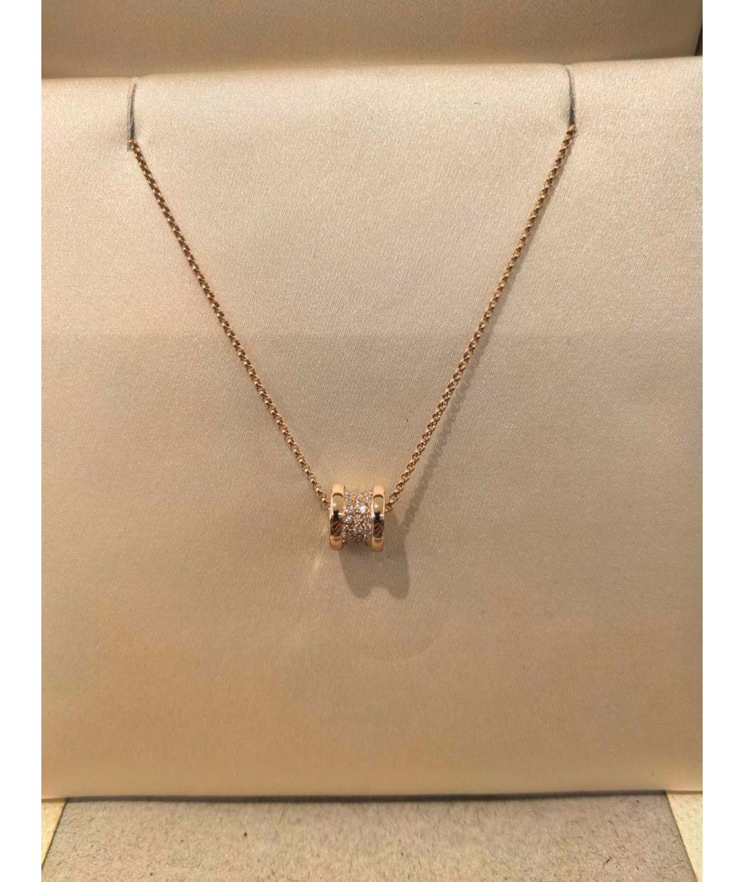 BVLGARI Золотое колье из розового золота, фото 4
