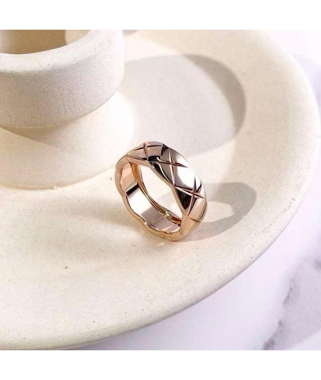 CHANEL Золотое кольцо из розового золота, фото 5