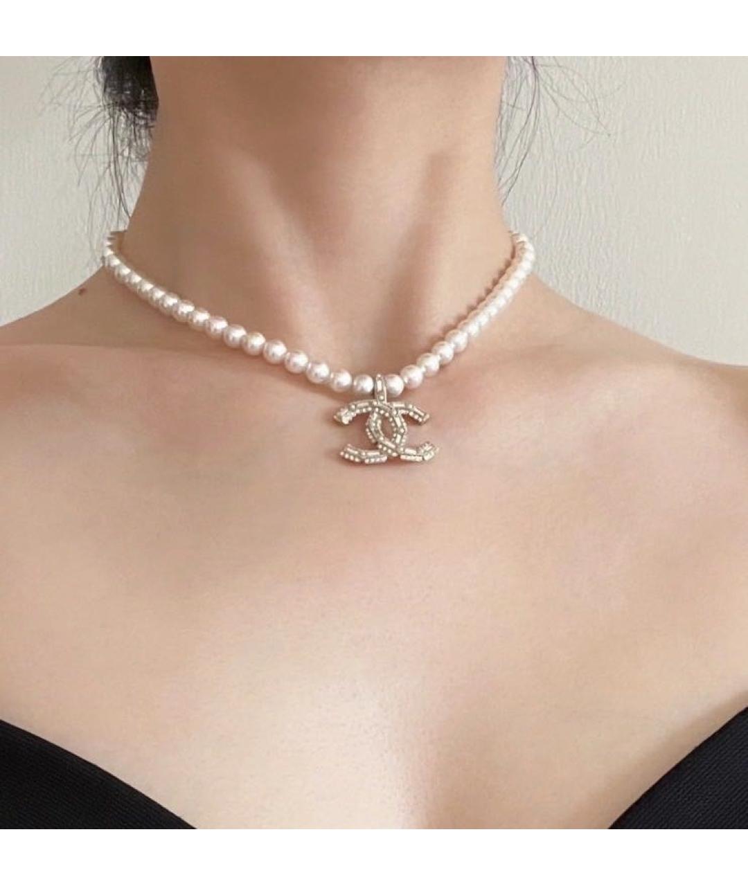 CHANEL Золотое колье, фото 2