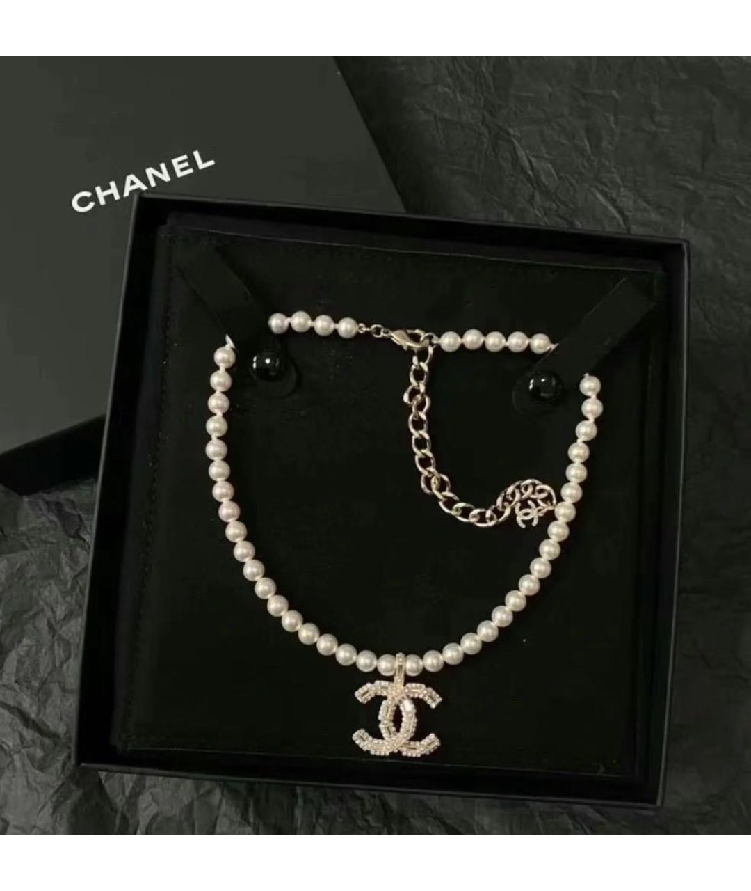 CHANEL Золотое колье, фото 3