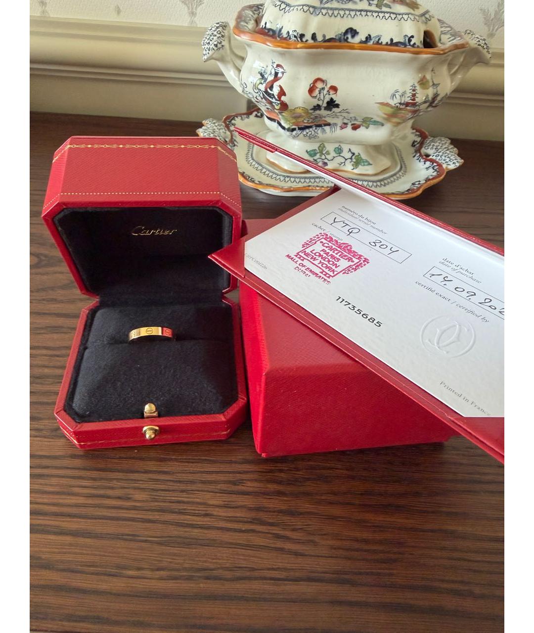 CARTIER Золотое кольцо из желтого золота, фото 2