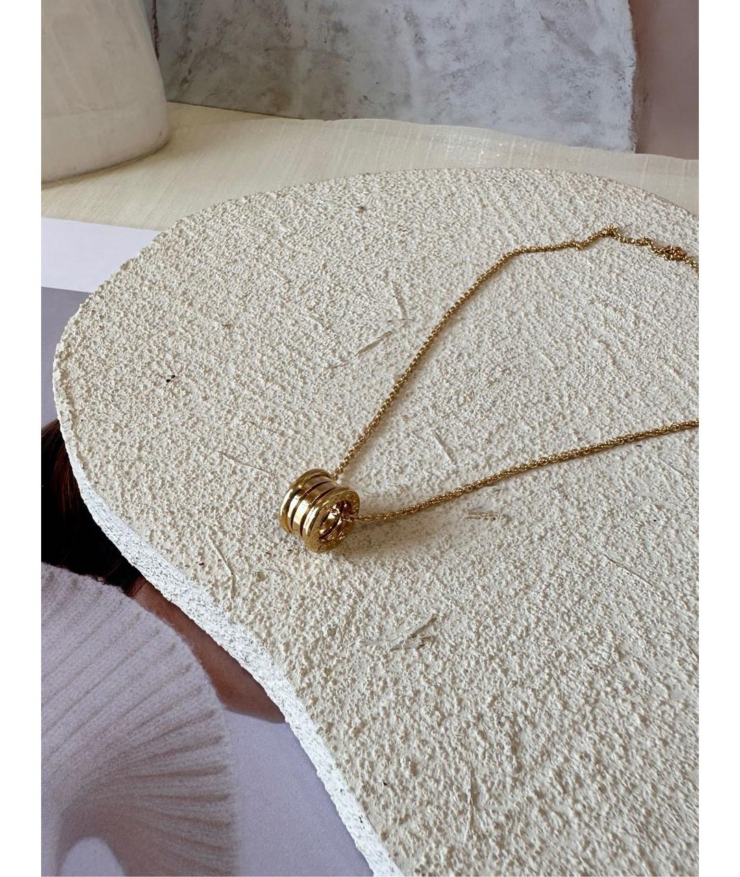 BVLGARI Золотое колье из желтого золота, фото 5