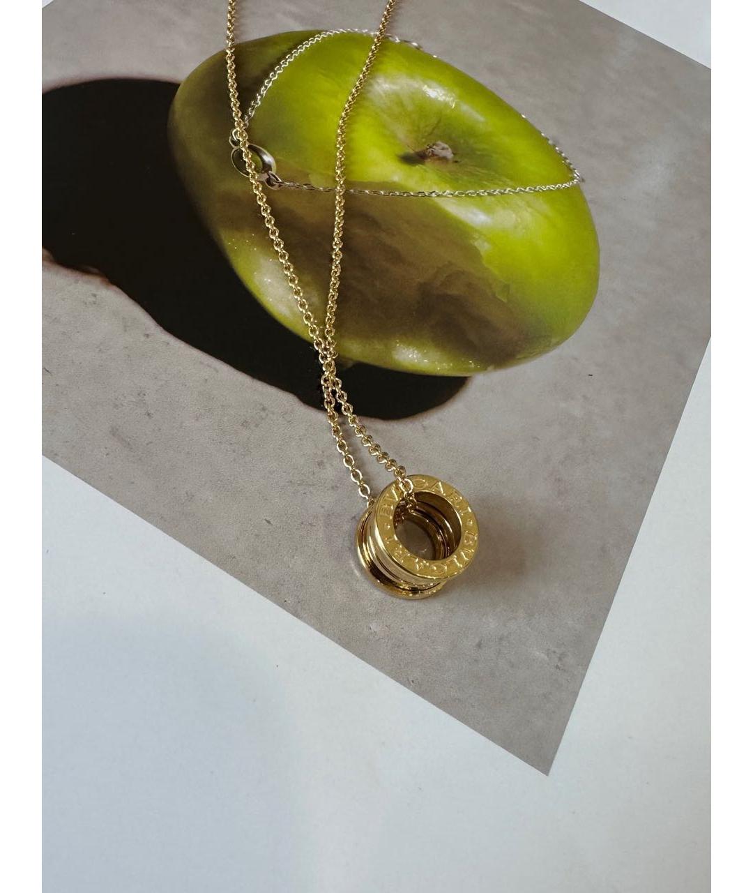 BVLGARI Золотое колье из желтого золота, фото 3