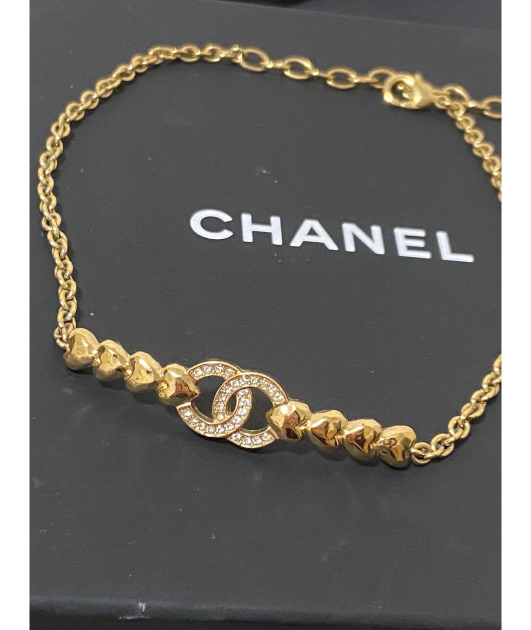 CHANEL Золотое колье, фото 3