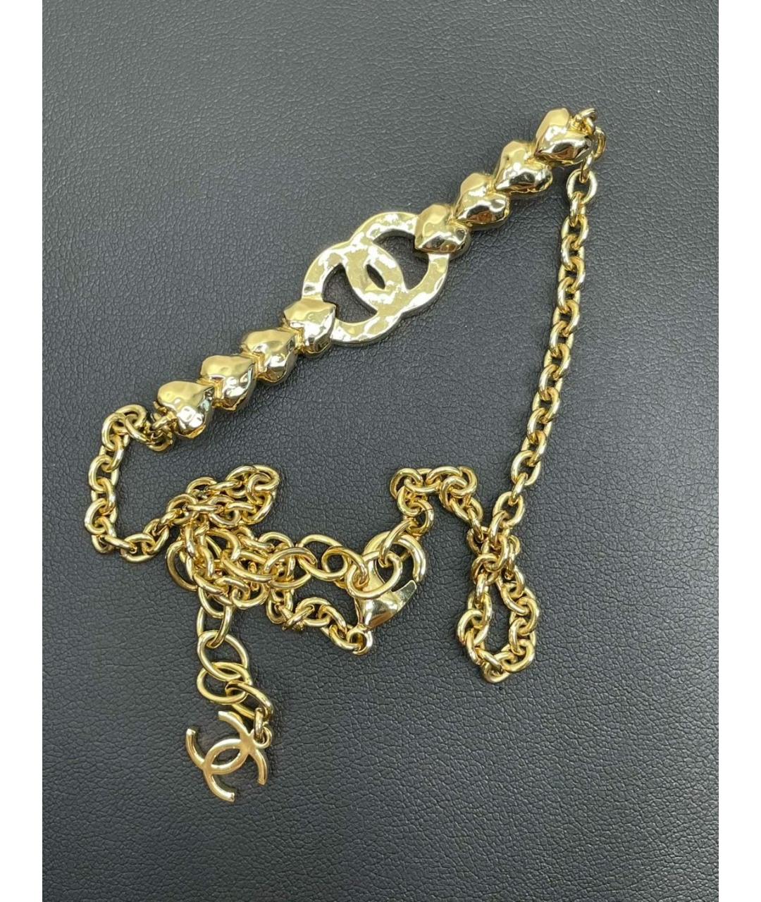 CHANEL Золотое колье, фото 5