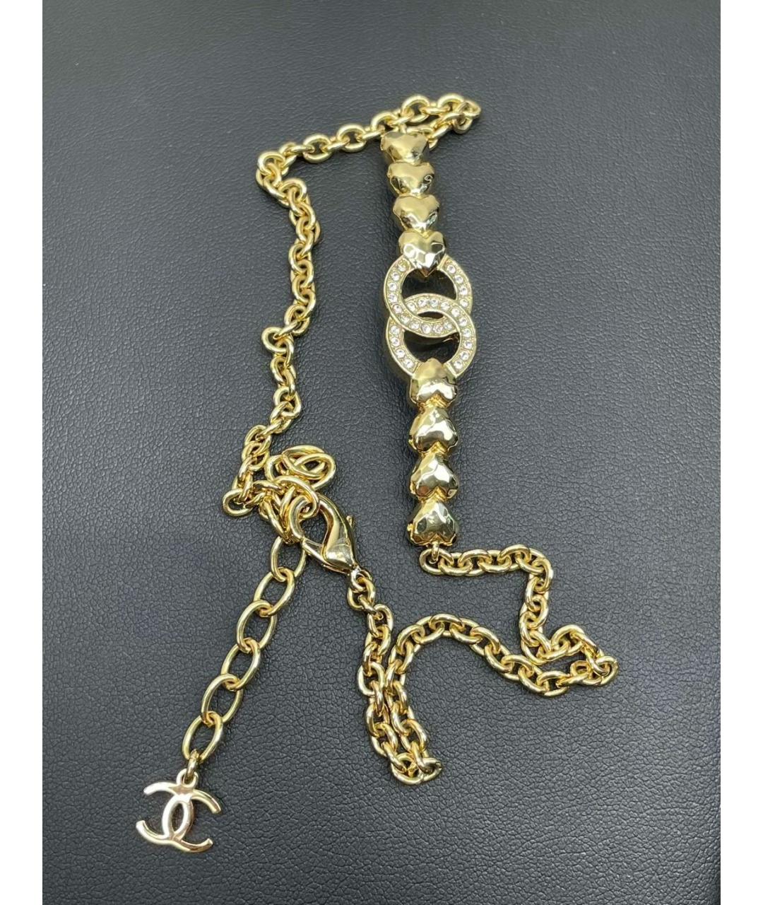 CHANEL Золотое колье, фото 4
