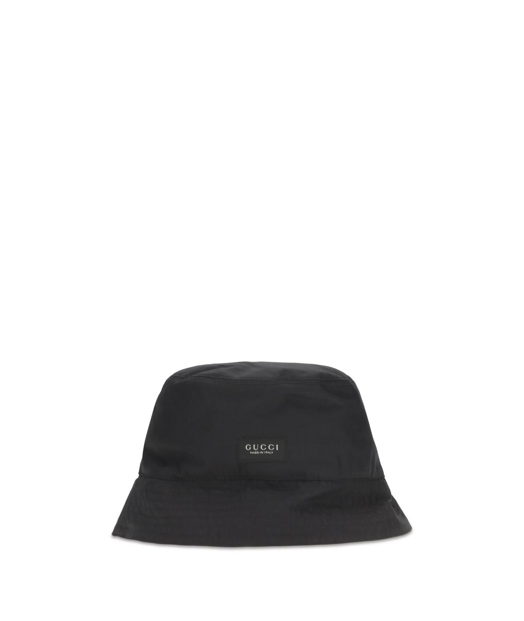 GUCCI Черная хлопковая кепка/бейсболка, фото 1