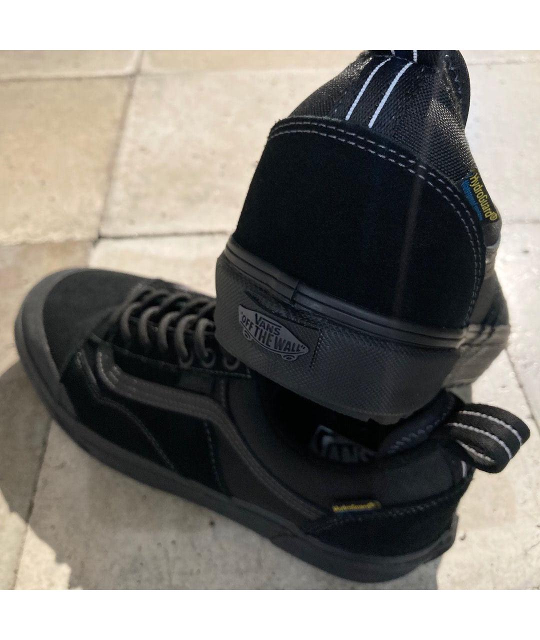 VANS Черные текстильные низкие кроссовки / кеды, фото 6