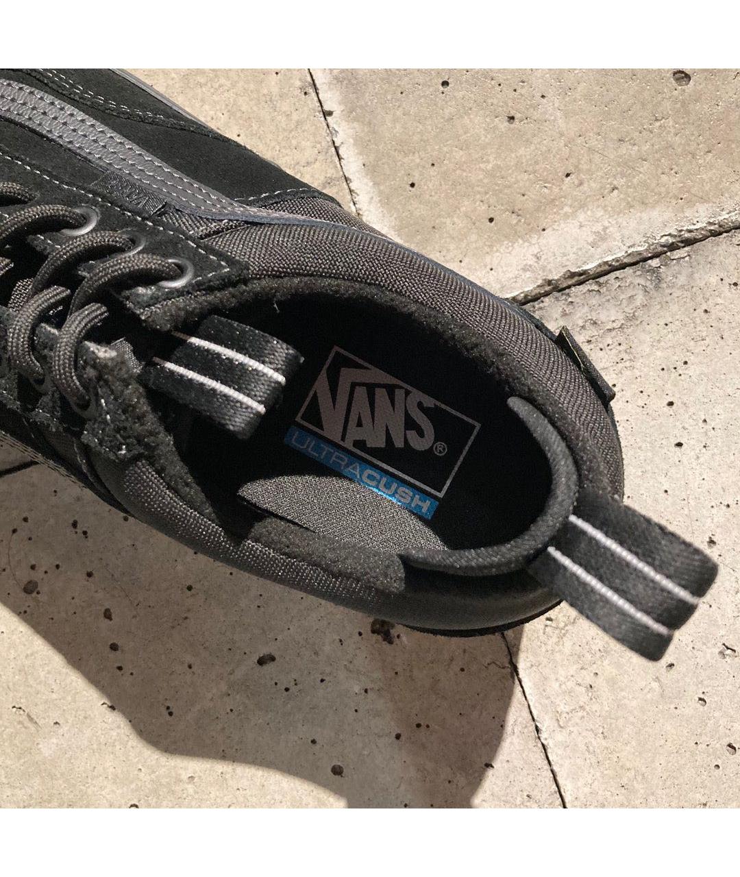 VANS Черные текстильные низкие кроссовки / кеды, фото 8