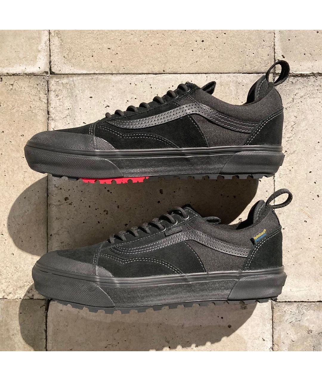 VANS Черные текстильные низкие кроссовки / кеды, фото 7