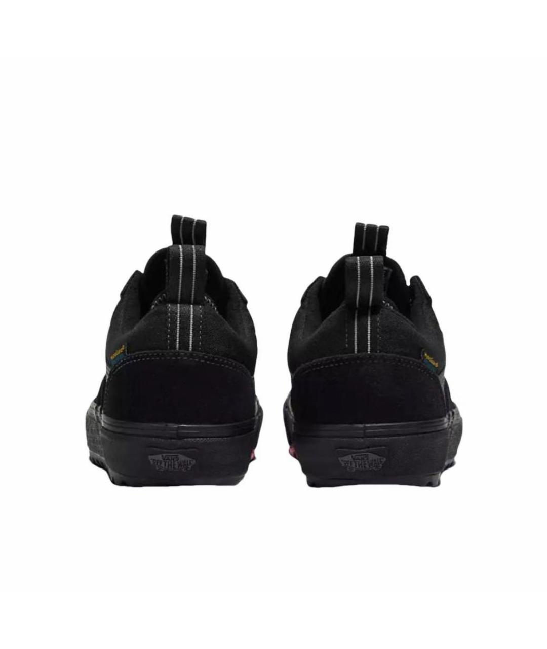 VANS Черные текстильные низкие кроссовки / кеды, фото 4
