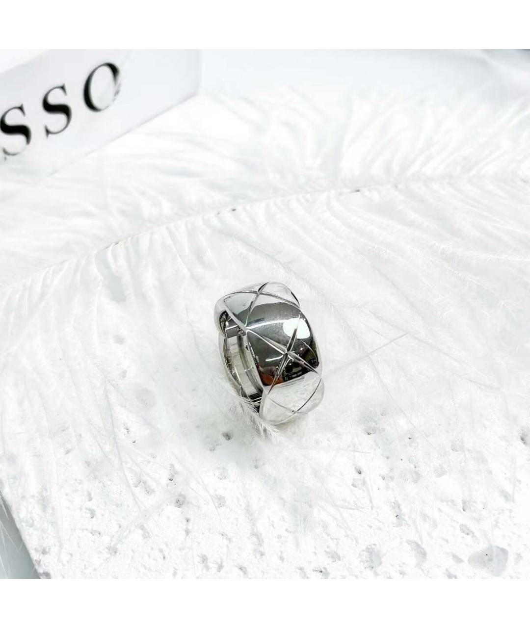 CHANEL Серебряное кольцо из белого золота, фото 3