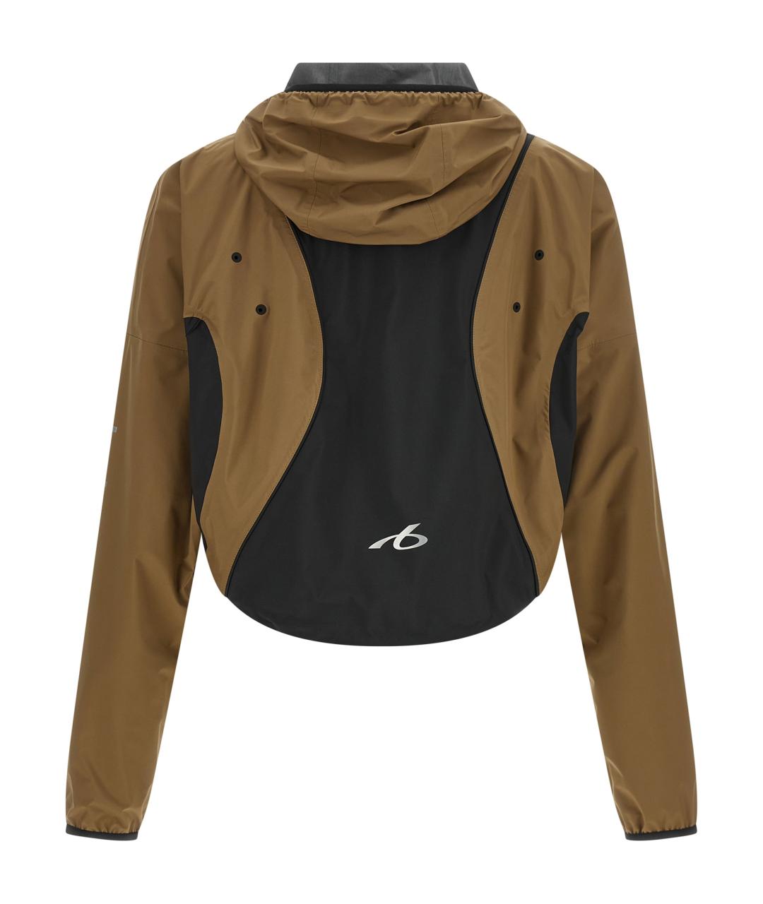 BALENCIAGA Коричневая полиэстеровая куртка, фото 2