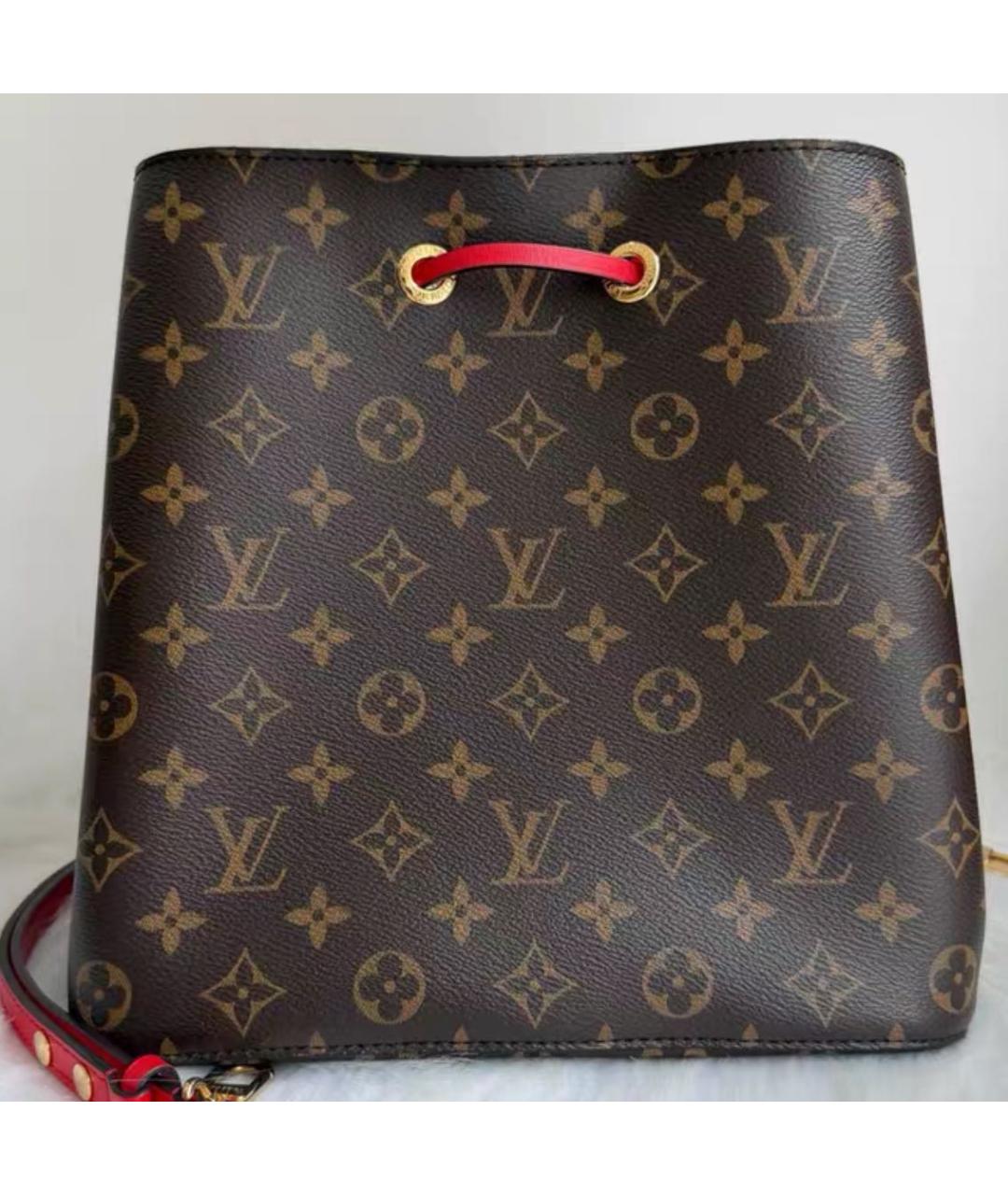 LOUIS VUITTON Коричневая сумка тоут, фото 2