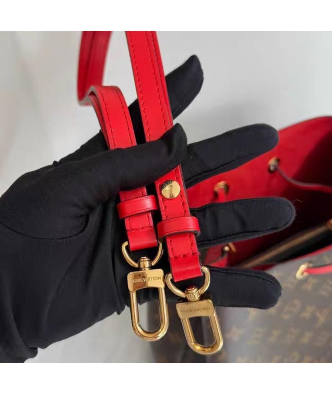 LOUIS VUITTON Коричневая сумка тоут, фото 4