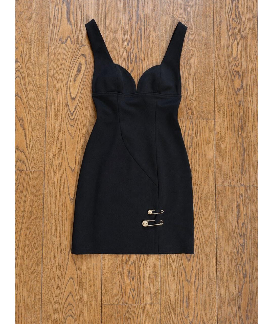VERSUS VERSACE Черное вечернее платье, фото 5
