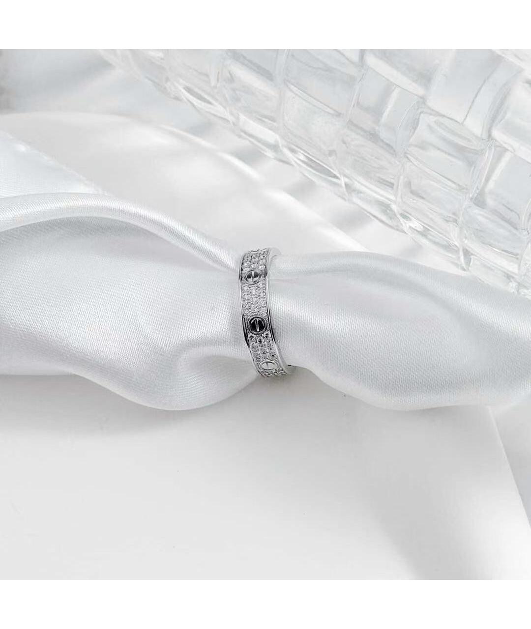 CARTIER Серебряное кольцо из белого золота, фото 2